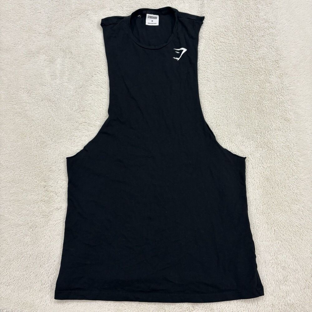 Gymshark Critical Drop Arm Muscle Tank T Shirt Athleisure Gym Sz M